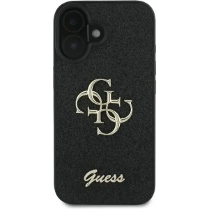 Buy Case Guess GUHCP16MHG4SGK Apple iPhone 16 Plus hardcase Fixed Glitter Big 4G black - GUE3508 - {ean13} - Home Screen Store Europe