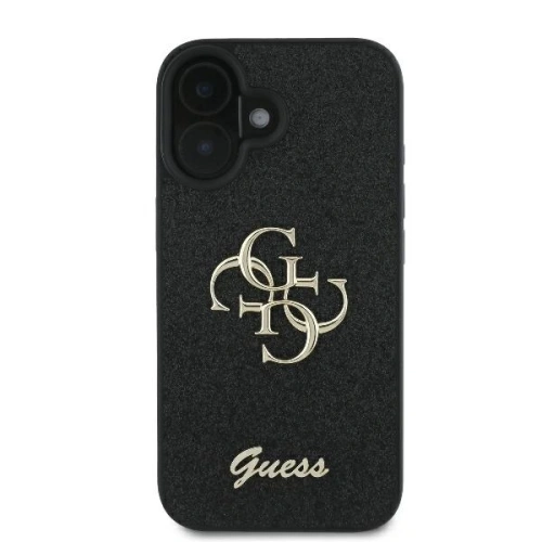 Kup Eset Guess GUHCP16MHG4SGK Apple iPhone 16 Plus kemény tok Rögzített Csillogás Nagy 4G fekete - GUE3508 - {ean13} - Sklep Home Screen