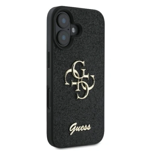 Kup Caz Guess GUHCP16MHG4SGK hardcase pentru Apple iPhone 16 Plus cu sclipici fix Big 4G negru - GUE3508 - {ean13} - Sklep Home Screen
