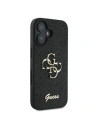 Kup Caz Guess GUHCP16MHG4SGK hardcase pentru Apple iPhone 16 Plus cu sclipici fix Big 4G negru - GUE3508 - {ean13} - Sklep Home Screen