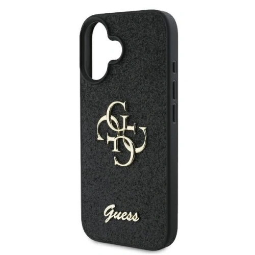 Kup Caz Guess GUHCP16MHG4SGK hardcase pentru Apple iPhone 16 Plus cu sclipici fix Big 4G negru - GUE3508 - {ean13} - Sklep Home Screen