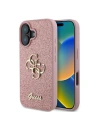 Guess GUHCP16MHG4SGP iPhone 16 Plus 6.7" rosa/pink Hardcase Fixed Glitter Big 4G - !EINGEFÜHRT - Guess
