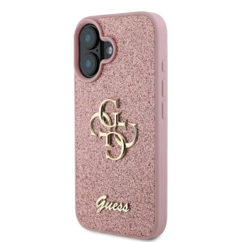 Kup Etui Guess GUHCP16MHG4SGP Apple iPhone 16 Plus hardcase Fixed Glitter Big 4G różowy - GUE3509 - {ean13} - Sklep Home Screen