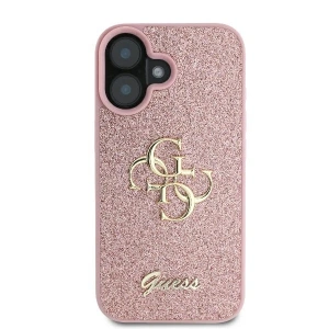 Kup Případ Guess GUHCP16MHG4SGP Apple iPhone 16 Plus tvrdý obal Fixed Glitter Big 4G růžový - GUE3509 - {ean13} - Sklep Home Screen