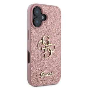 Kup Caz Guess GUHCP16MHG4SGP husa Apple iPhone 16 Plus Fixed Glitter Big 4G roz - GUE3509 - {ean13} - Sklep Home Screen