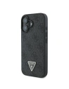 Kup Fall Guess GUHCP16MP4TDPK Apple iPhone 16 Plus Hartschale Leder 4G Triangle Strass MagSafe schwarz - GUE3510 - {ean13} - Sklep Home Screen