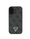 Kup Etui Guess GUHCP16MP4TDPK Apple iPhone 16 Plus hardcase Leather 4G Triangle Strass MagSafe czarny - GUE3510 - {ean13} - Sklep Home Screen