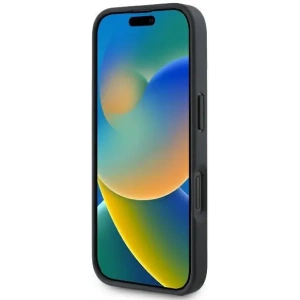 Kup Případ Guess GUHCP16MP4TDPK Apple iPhone 16 Plus tvrdý kryt Kůže 4G Trojúhelník Strass MagSafe černý - GUE3510 - {ean13} - Sklep Home Screen