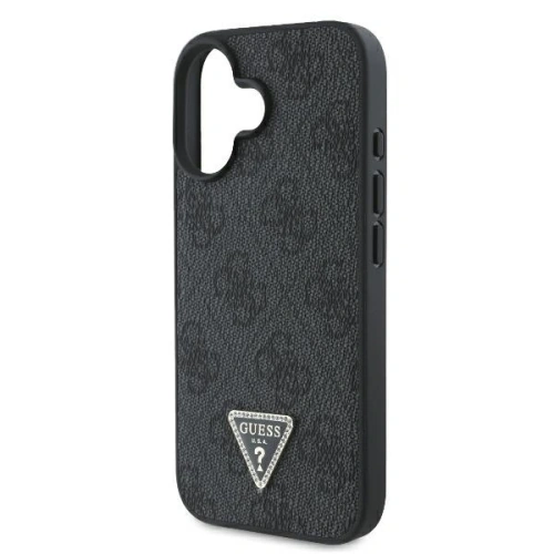 Kup Fall Guess GUHCP16MP4TDPK Apple iPhone 16 Plus Hartschale Leder 4G Triangle Strass MagSafe schwarz - GUE3510 - {ean13} - Sklep Home Screen