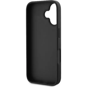 Buy Case Guess GUHCP16MP4TDPK Apple iPhone 16 Plus hardcase Leather 4G Triangle Strass MagSafe black - GUE3510 - {ean13} - Home Screen Store Europe
