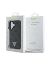 Kup Případ Guess GUHCP16MP4TDPK Apple iPhone 16 Plus tvrdý kryt Kůže 4G Trojúhelník Strass MagSafe černý - GUE3510 - {ean13} - Sklep Home Screen