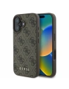 Kup Případ Guess GUHCP16SG4GFBR Apple iPhone 16 tvrdý obal 4G Classic hnědý - GUE3515 - {ean13} - Sklep Home Screen