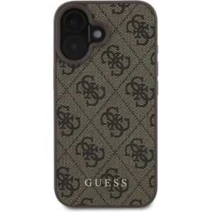 Kup Etui Guess GUHCP16SG4GFBR Apple iPhone 16 hardcase 4G Classic brązowy - GUE3515 - {ean13} - Sklep Home Screen