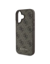 Kup Případ Guess GUHCP16SG4GFBR Apple iPhone 16 tvrdý obal 4G Classic hnědý - GUE3515 - {ean13} - Sklep Home Screen