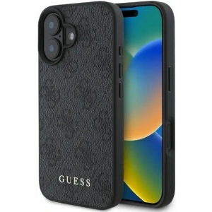 Kup Etui Guess GUHCP16SG4GFGR Apple iPhone 16 hardcase 4G Classic czarny - GUE3516 - {ean13} - Sklep Home Screen
