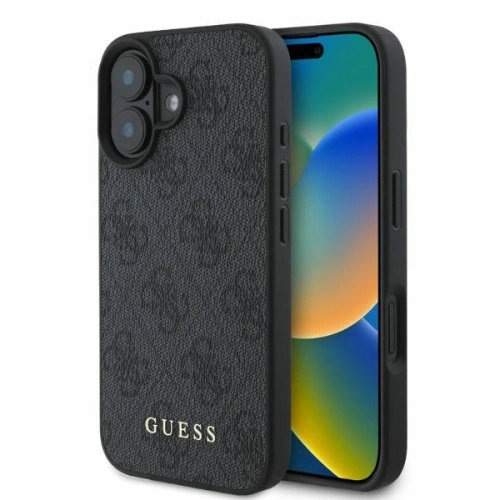 Kup Případ Guess GUHCP16SG4GFGR Apple iPhone 16 hardcase 4G Classic černý - GUE3516 - {ean13} - Sklep Home Screen