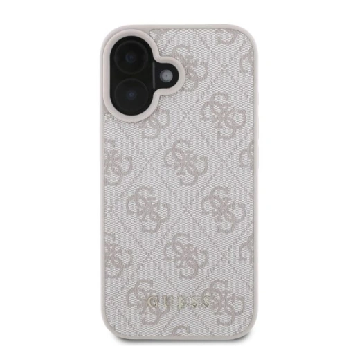 Kup Caz Guess GUHCP16SG4GFPI Apple iPhone 16 hardcase 4G Clasic roz - GUE3517 - {ean13} - Sklep Home Screen