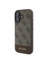 Kup Fall Guess GUHCP16SG4GLBR Apple iPhone 16 Hardcase 4G Untere Streifen braun - GUE3518 - {ean13} - Sklep Home Screen