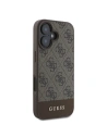 Kup Fall Guess GUHCP16SG4GLBR Apple iPhone 16 Hardcase 4G Untere Streifen braun - GUE3518 - {ean13} - Sklep Home Screen