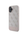 Kup Etui Guess GUHCP16SG4GLPI Apple iPhone 16 hardcase 4G Bottom Stripe różowy - GUE3519 - {ean13} - Sklep Home Screen