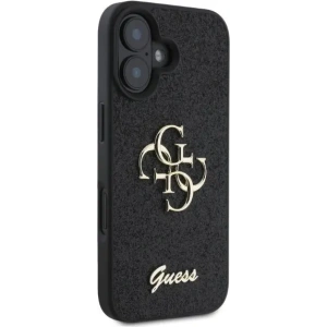 Kup Etui Guess GUHCP16SHG4SGK Apple iPhone 16 hardcase Fixed Glitter Big 4G czarny - GUE3521 - {ean13} - Sklep Home Screen