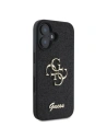 Buy Case Guess GUHCP16SHG4SGK Apple iPhone 16 hardcase Fixed Glitter Big 4G black - GUE3521 - {ean13} - Home Screen Store Europe
