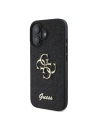 Buy Case Guess GUHCP16SHG4SGK Apple iPhone 16 hardcase Fixed Glitter Big 4G black - GUE3521 - {ean13} - Home Screen Store Europe