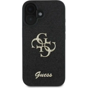 Kup Etui Guess GUHCP16SHG4SGK Apple iPhone 16 hardcase Fixed Glitter Big 4G czarny - GUE3521 - {ean13} - Sklep Home Screen