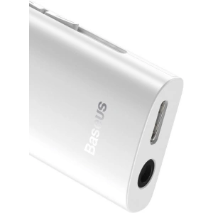 Kup Odbiornik Bluetooth 5.0 Baseus BA03, dźwięk 3D, NFC, aptX (biały) - BSU956WHT - {ean13} - Sklep Home Screen