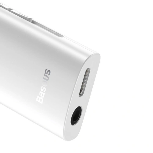 Kup Odbiorník Bluetooth 5.0 Baseus BA03, zvuk 3D, NFC, aptX (bílý) - BSU956WHT - {ean13} - Sklep Home Screen