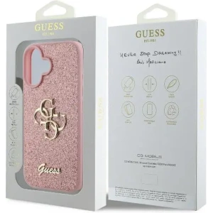 Kup Etui Guess GUHCP16SHG4SGP Apple iPhone 16 hardcase Fixed Glitter Big 4G różowy - GUE3522 - {ean13} - Sklep Home Screen