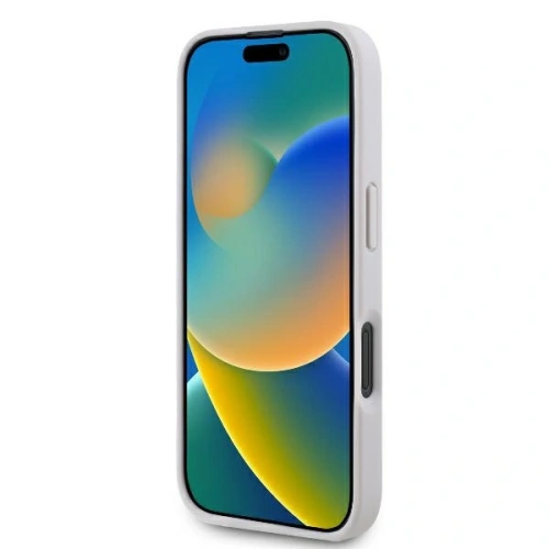 Kup Případ Guess GUHCP16SP4TDPP Apple iPhone 16 tvrdý obal Kožený 4G Trojúhelník Strass MagSafe růžový - GUE3524 - {ean13} - Sklep Home Screen