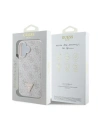 Kup Případ Guess GUHCP16SP4TDPP Apple iPhone 16 tvrdý obal Kožený 4G Trojúhelník Strass MagSafe růžový - GUE3524 - {ean13} - Sklep Home Screen