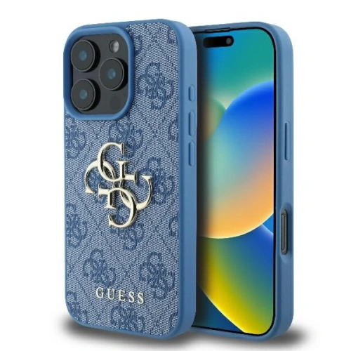 Kup Fall Guess GUHCP16X4GMGBL Apple iPhone 16 Pro Max Hartschale 4G Big Logo blau - GUE3527 - {ean13} - Sklep Home Screen