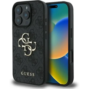 Kup Případ Guess GUHCP16X4GMGGR Apple iPhone 16 Pro Max tvrdý obal 4G Velké logo černý - GUE3529 - {ean13} - Sklep Home Screen