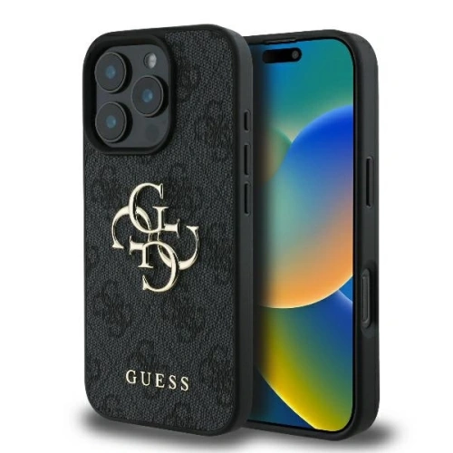 Kup Eset Guess GUHCP16X4GMGGR Apple iPhone 16 Pro Max kemény tok 4G Nagy Logo fekete - GUE3529 - {ean13} - Sklep Home Screen