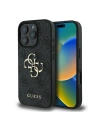 Caz Guess GUHCP16X4GMGGR husa Apple iPhone 16 Pro Max 4G Big Logo neagră - iPhone 16 Pro Max - Guess