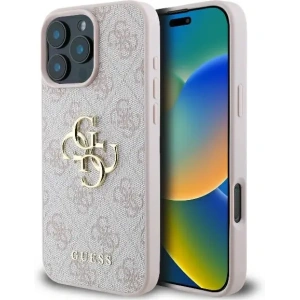 Kup Případ Guess GUHCP16X4GMGPI Apple iPhone 16 Pro Max tvrdý obal 4G Velké logo růžový - GUE3530 - {ean13} - Sklep Home Screen