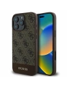 Buy Case Guess GUHCP16XG4GLBR Apple iPhone 16 Pro Max hardcase 4G Bottom Stripe brown - GUE3534 - {ean13} - Home Screen Store Europe