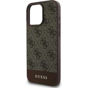 Kup Etui Guess GUHCP16XG4GLBR Apple iPhone 16 Pro Max hardcase 4G Bottom Stripe brązowy - GUE3534 - {ean13} - Sklep Home Screen