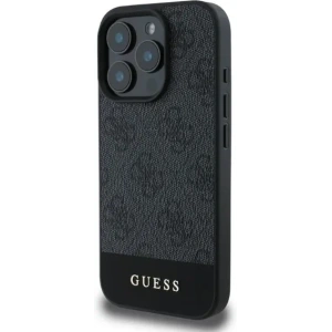 Kup Etui Guess GUHCP16XG4GLGR Apple iPhone 16 Pro Max hardcase 4G Bottom Stripe szary - GUE3535 - {ean13} - Sklep Home Screen