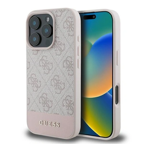 Kup Fall Guess GUHCP16XG4GLPI Apple iPhone 16 Pro Max Hardcase 4G Unterstreifen pink - GUE3536 - {ean13} - Sklep Home Screen