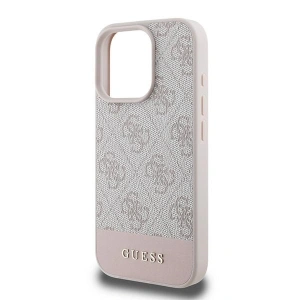 Kup Etui Guess GUHCP16XG4GLPI Apple iPhone 16 Pro Max hardcase 4G Bottom Stripe różowy - GUE3536 - {ean13} - Sklep Home Screen