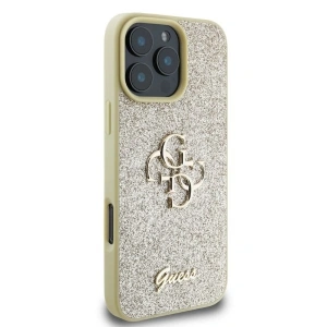 Kup Případ Guess GUHCP16XHG4SGD Apple iPhone 16 Pro Max hardcase Fixed Glitter Big 4G zlato - GUE3537 - {ean13} - Sklep Home Screen