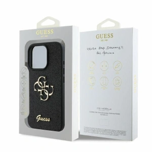 Kup Etui Guess GUHCP16XHG4SGK Apple iPhone 16 Pro Max hardcase Fixed Glitter Big 4G czarny - GUE3538 - {ean13} - Sklep Home Screen