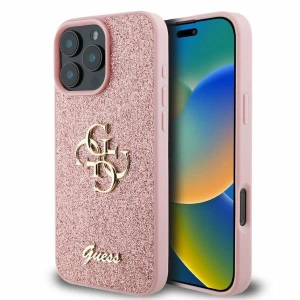 Kup Eset Guess GUHCP16XHG4SGP Apple iPhone 16 Pro Max kemény tok Rögzített Csillogás Nagy 4G rózsaszín - GUE3539 - {ean13} - Sklep Home Screen