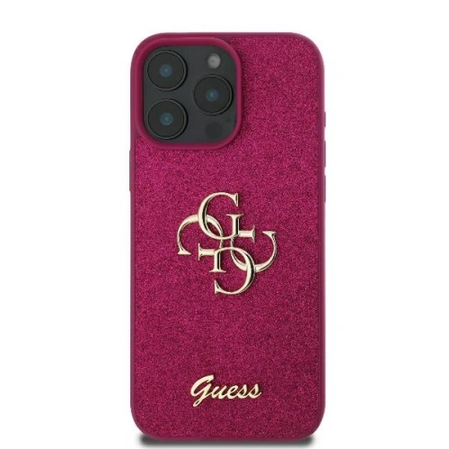 Kup Caz Guess GUHCP16XHG4SGU husă Apple iPhone 16 Pro Max cu glitter fix Big 4G mov - GUE3540 - {ean13} - Sklep Home Screen