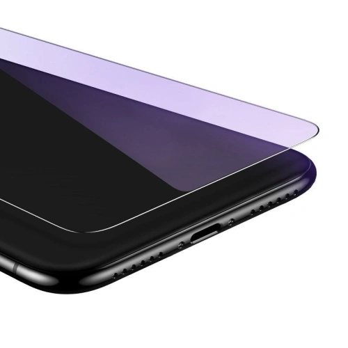 Kup Sticlă temperată 0,15mm Baseus cu filtru de lumină albastră Apple iPhone 11 Pro 5,8 (2buc.) - BSU958 - {ean13} - Sklep Home Screen