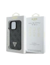 Kup Etui Guess GUHCP16XP4TDPK Apple iPhone 16 Pro Max hardcase Leather 4G Triangle Strass MagSafe czarny - GUE3542 - {ean13} - Sklep Home Screen