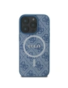 Buy Case Guess GUHMP16LG4GFRB Apple iPhone 16 Pro hardcase 4G Ring Classic Logo MagSafe blue - GUE3553 - {ean13} - Home Screen Store Europe